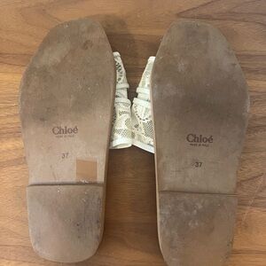 Chloe Cream Sandals